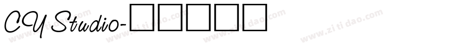 CY Studio字体转换